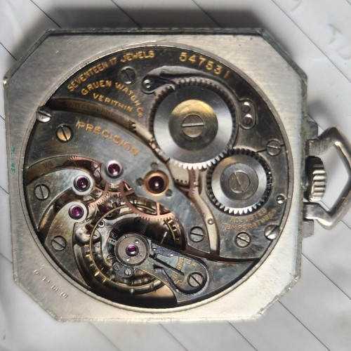 Gruen Watch Co. Pocket Watch Serial Number Lookup & Identify