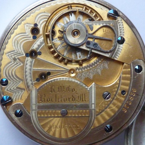 Rockford Watch Co. Grade 87 Pocket Watch image 1