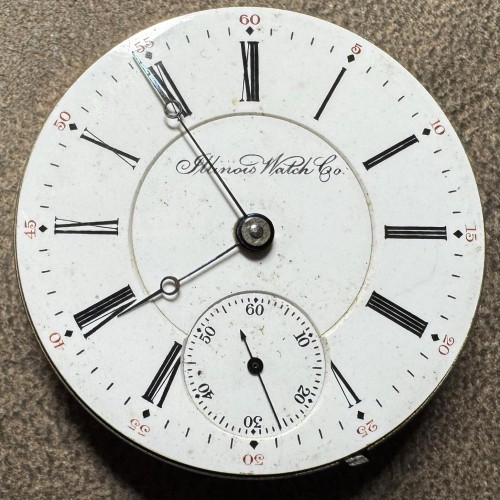 Illinois Grade 61 Pocket Watch Image