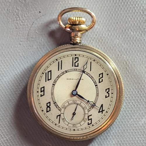 Hamilton Watch Co. Grade 974 Pocket Watch image 2