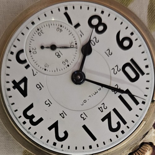 Hamilton Grade  Pocket Watch Image
