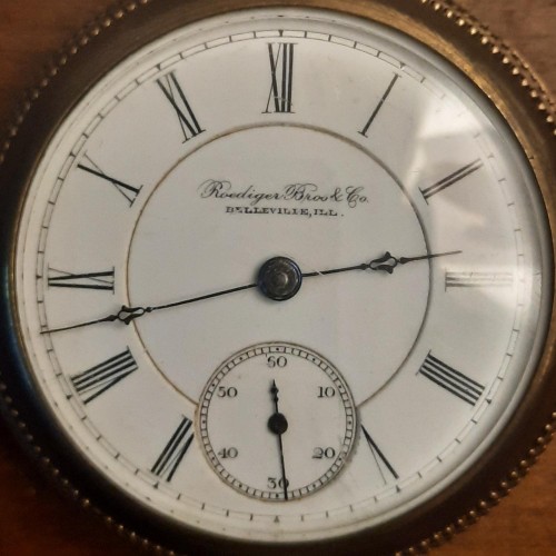 Illinois Grade 65 Pocket Watch Image