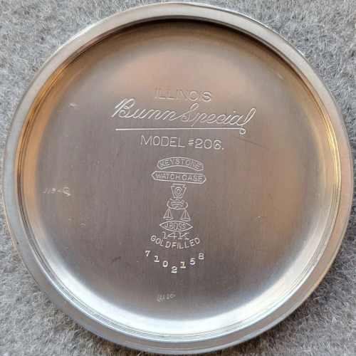 Illinois Watch Co. Grade 163 Bunn Special Pocket Watch image 4