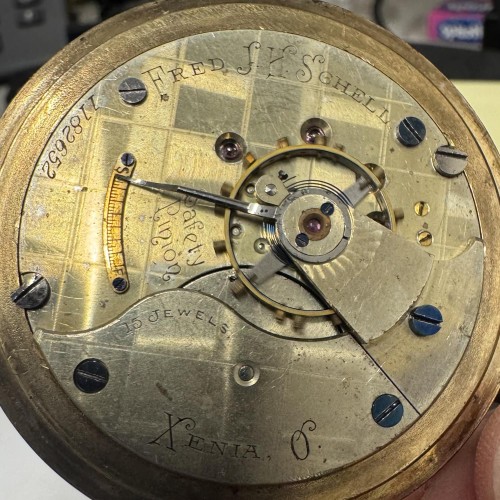 Illinois Watch Co. Grade 101 1/2 Pocket Watch image 1