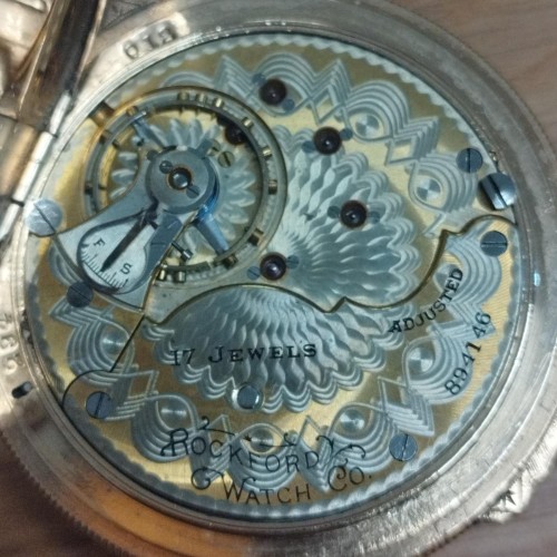 Rockford Grade 825 Pocket Watch Image