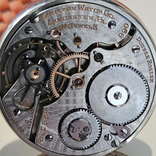 Hamilton Watch Co. Grade 990 Pocket Watch image 1
