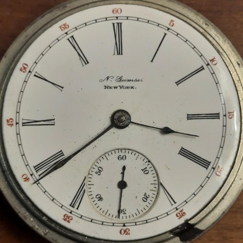 Illinois Grade 57 Pocket Watch Image
