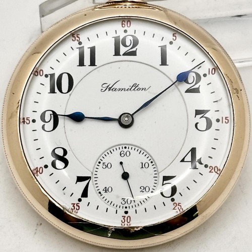 Hamilton Watch Co. Grade 990 Pocket Watch image 2