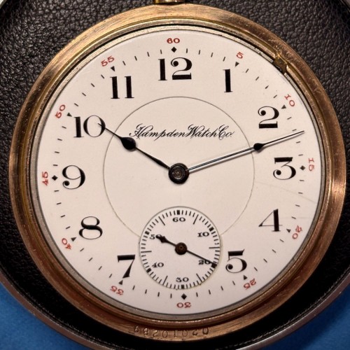 Hampden Grade Railway Pocket Watch Image