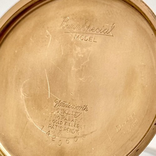 Illinois Watch Co. Grade Bunn Special Pocket Watch image 4