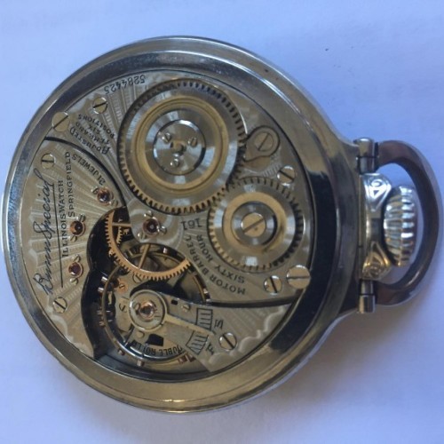 Illinois Watch Co. Grade Bunn Special Pocket Watch image 2