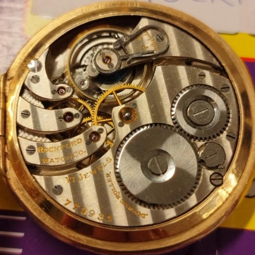 Rockford Grade 330 Pocket Watch Image