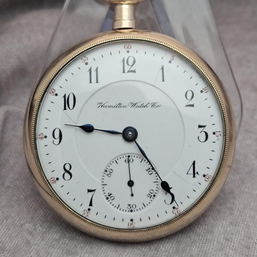 Hamilton Watch Co. Grade 990 Pocket Watch image 2