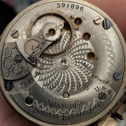 South Bend pocket watch