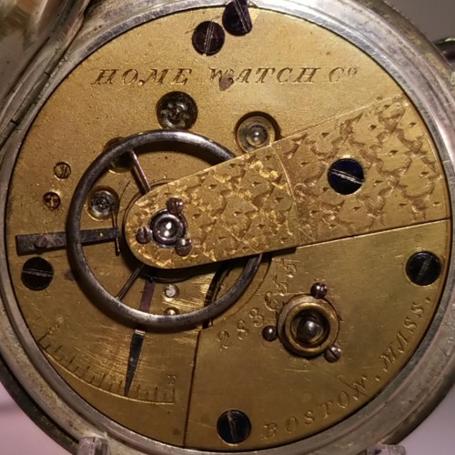 Waltham Grade Home Watch Co. Pocket Watch Image