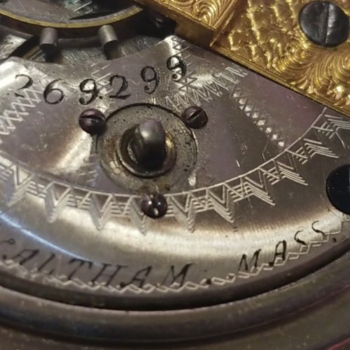 Waltham Grade P.S. Bartlett Pocket Watch Image