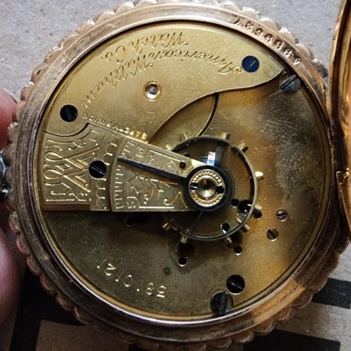 American Waltham Watch Co. Grade No. 3 Pocket Watch image 1