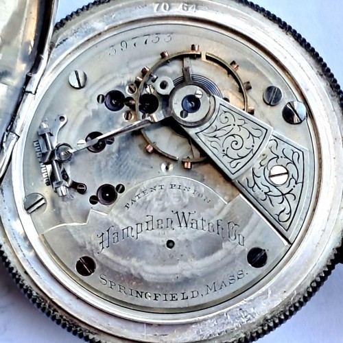 Hampden Grade No. 62 Pocket Watch Image