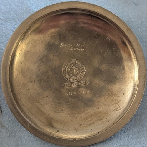 American Waltham Watch Co. Grade No. 825 Pocket Watch image 4