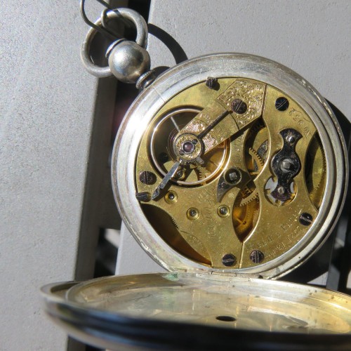 Montre De Poche Vintage E Howard Co. - Mouvement Mécanique 21 Rubis, à Réparer, Numéro 3397