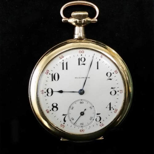 Illinois Watch Co. Grade 228 Pocket Watch 