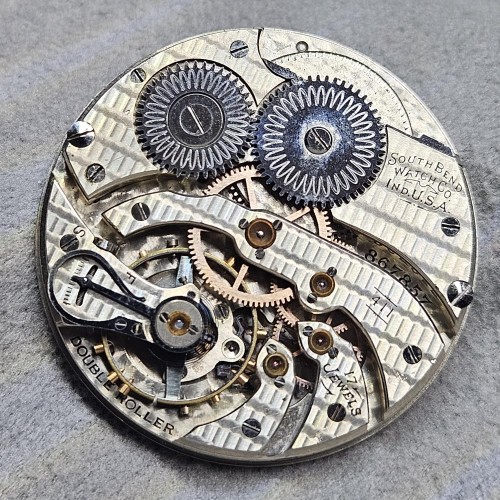 South Bend Watch Co. Grade 411 Pocket Watch image 1