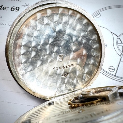 Illinois Watch Co. Grade 69 Pocket Watch image 4