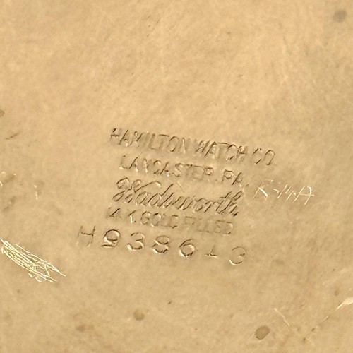 Hamilton Watch Co. Grade 917 Pocket Watch image 4
