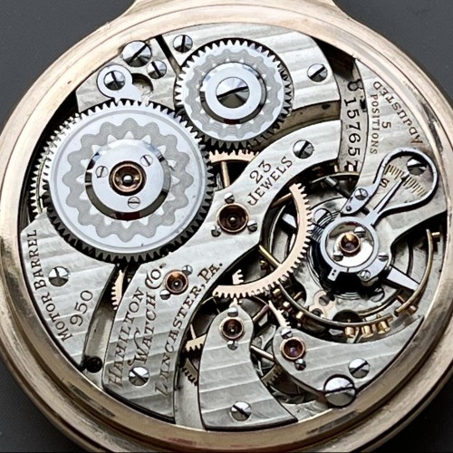 Hamilton Watch Co. Grade 950 Pocket Watch image 1