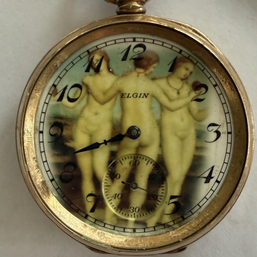 Elgin National Watch Co. Grade 293 Pocket Watch image 2