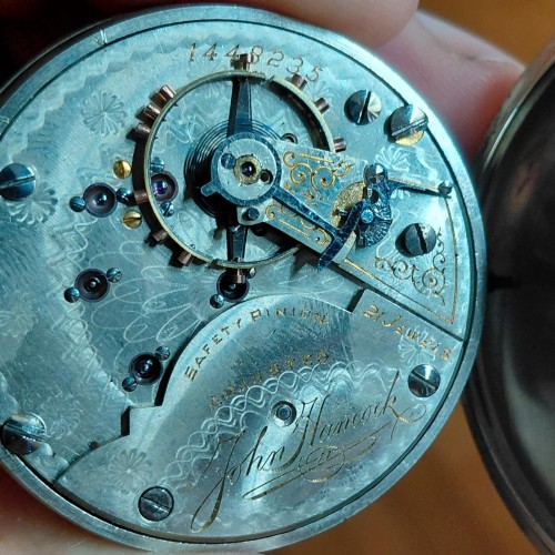 Hampden pocket watch