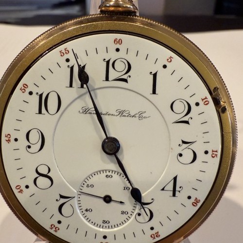 Hampden Watch Co. Grade Anchor Pocket Watch image 2