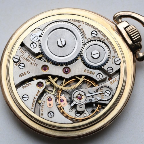 Ball Watch Co. Grade 435C Pocket Watch image 1