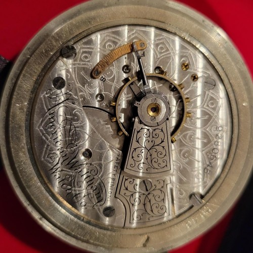 American Waltham Watch Co. Grade No. 18 Pocket Watch image 1