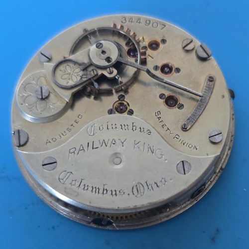 Columbus Watch Co. Grade Unknown Pocket Watch Image