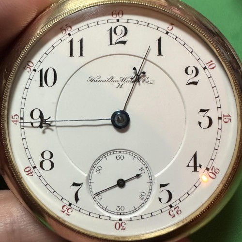 Hamilton Watch Co. Grade 936 Pocket Watch image 2