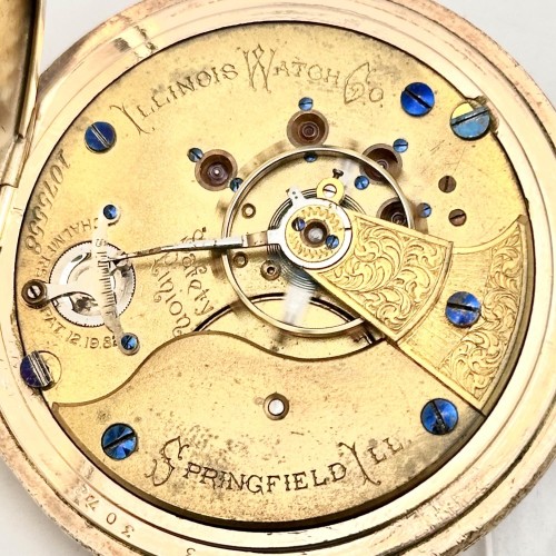 Illinois Watch Co. Grade 60 Pocket Watch image 1