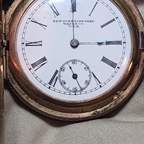New York Standard Grade Columbia 44 Pocket Watch image 1