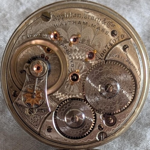 American Waltham Watch Co. Grade A.T. & Co. Pocket Watch image 1