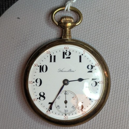 Hamilton Watch Co. Grade 974 Special Pocket Watch image 2