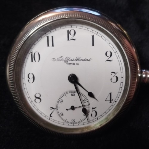 New York Standard Watch Co. Grade 60 Pocket Watch Image