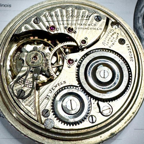 Illinois Watch Co. Grade Bunn Special Pocket Watch image 1
