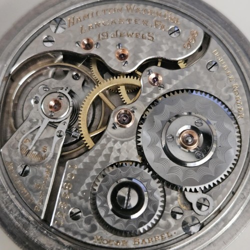 Hamilton Watch Co. Grade 996 Pocket Watch image 1