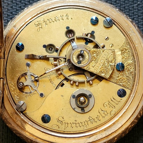 Illinois Watch Co. Grade Stuart Pocket Watch image 1