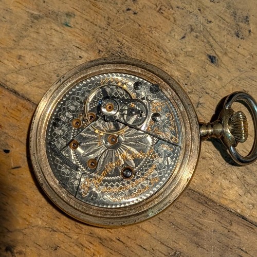 Hamilton pocket watch