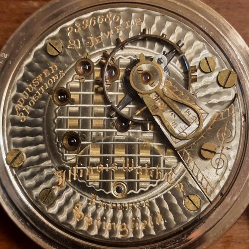 Illinois Grade 89 Pocket Watch Image