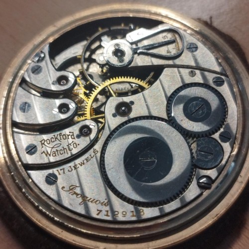 Rockford Watch Co. Grade 635 Pocket Watch 