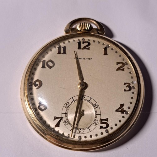 Hamilton Watch Co. Grade 917 Pocket Watch image 1