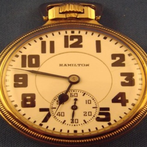 Hamilton Watch Co. Grade 992E Pocket Watch image 2