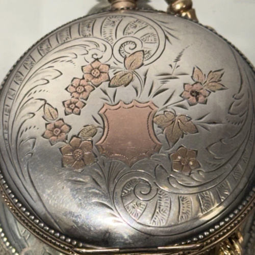Illinois Watch Co. Grade Miller Pocket Watch image 3